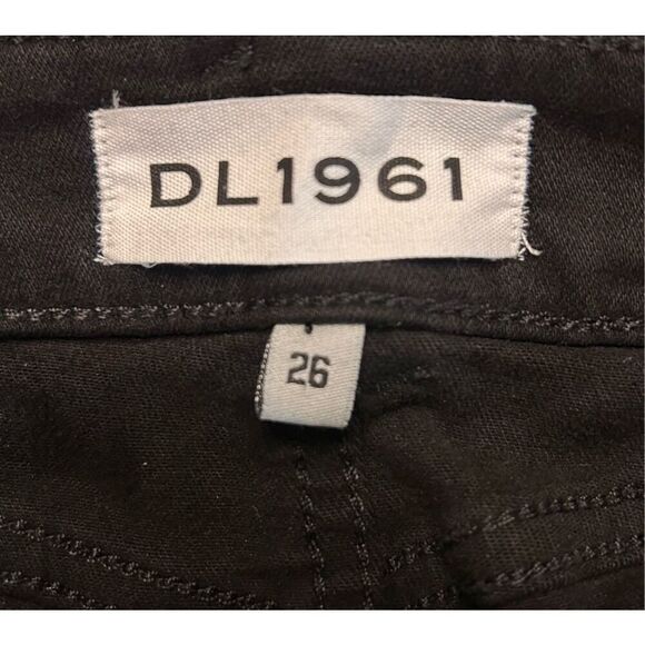 DL1961 Womens Amanda Skinny Fit Jeans Black Size 26 nwt (4714) - Picture 7 of 9